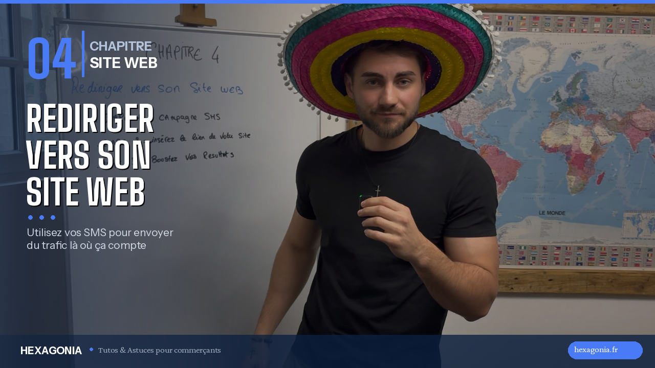 Rediriger vers son site ou Instagram